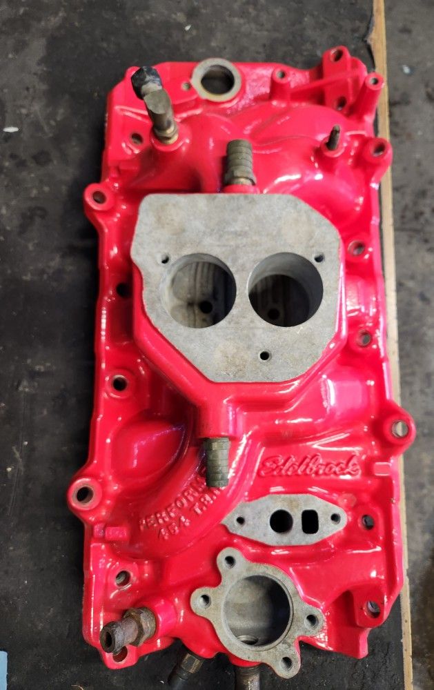 Edelbrock Performer 454 TBI Intake Manifold 3764 Chevy GMC Aluminum