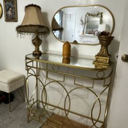 Entry Table With Mirror$ 80