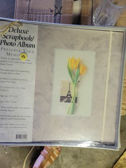 Deluxe Scrapbook Photography Album 