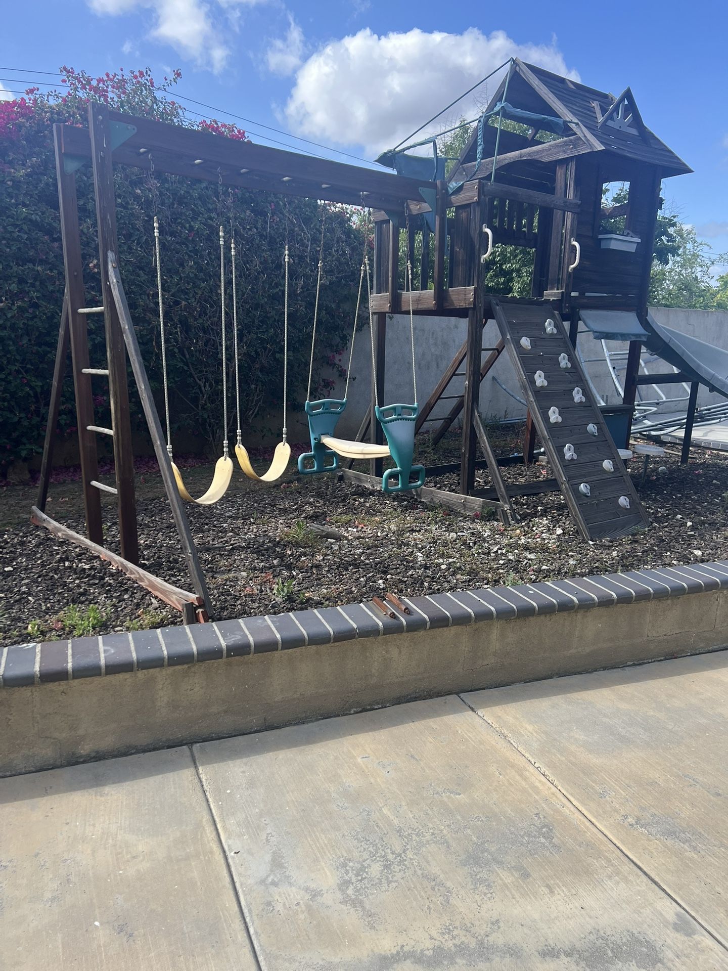 Swing Set Outside