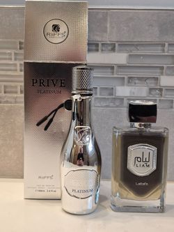 Riffs Prive Platinum & Lattafa Liam Bundle