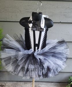 Jack Skellington tutu dress