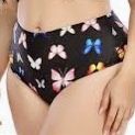Butterfly High Waisted Bikini Bottom 