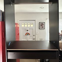 Used Black IKEA Closet System