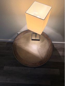 Brown coffee table / reading table