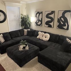 3 Piece Sectional with Ottoman
