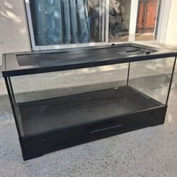 Large 36" L X 18" W X 18 1/2" H Reptile Terrarium W/Easy To Clean Drawer