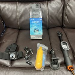 GOPRO HERO 7. SILVER (10mp-4k30-33 Ft Water)