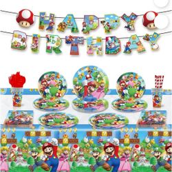 Super Mario Bros Party Supplies 