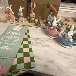 Easter decoration all new all $40