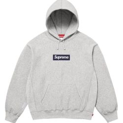 Supreme FW25 Box Logo Heather Grey
