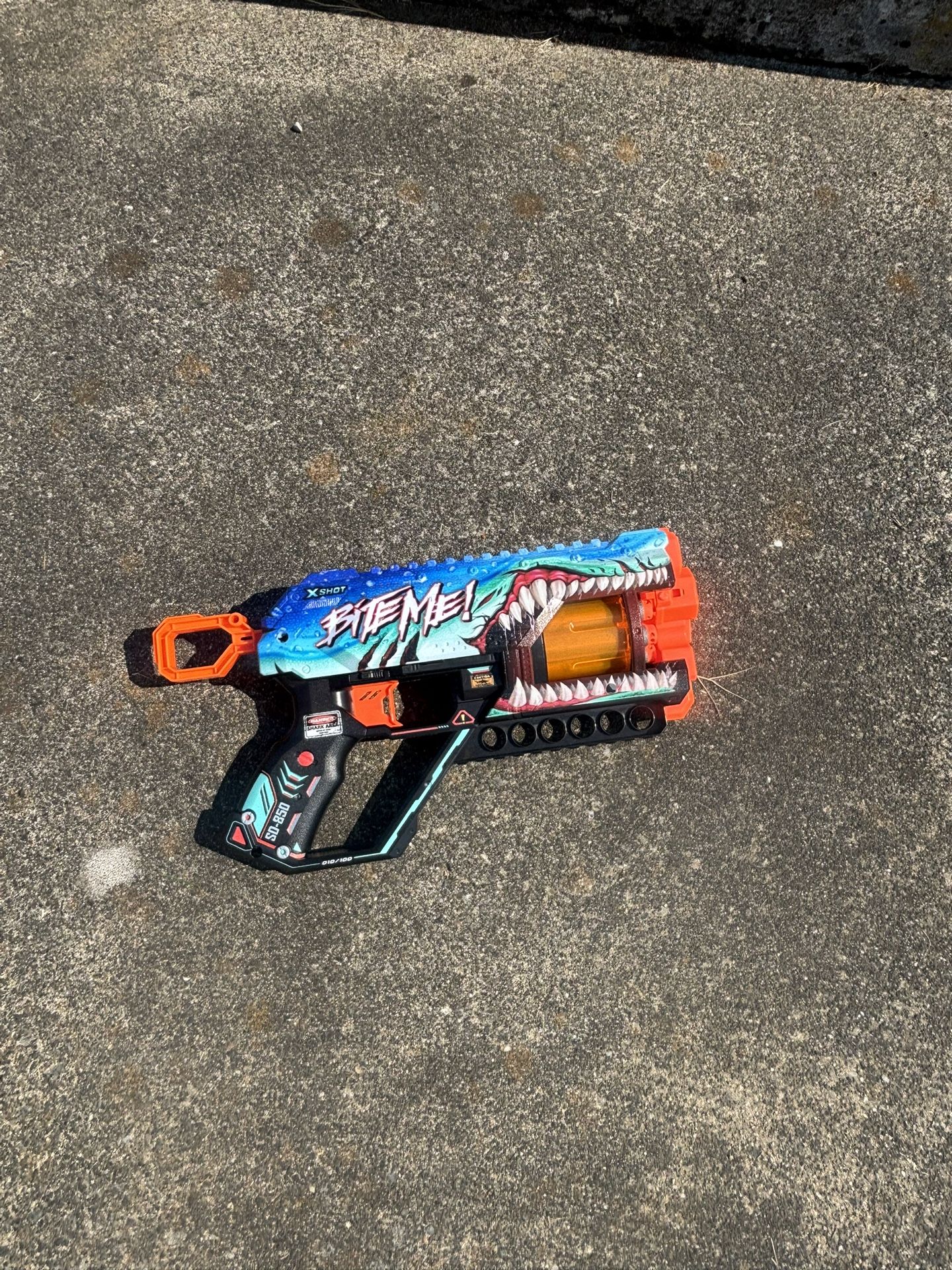 nerf X shot blaster