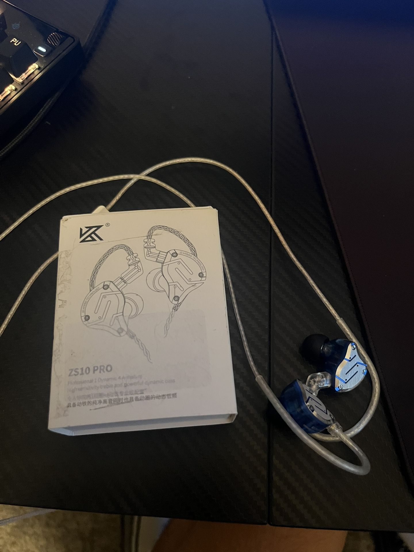 Kzs10 Pro Gaming Earbuds Iem Gaming Headset