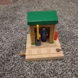 Thomas Conductor Station For Wooden Railway
