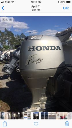 Honda 75hp. 4 stroke