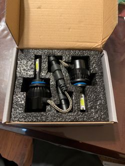 LED HEAD LIGHT BULBS AUTO LED LIGHTING SYSTEM COLOR BLANCO 6000K 20000LM NUEVOS EN SUS CAJAS TENGO DE TODO TIPO DE MEDIDAS NÚMEROS Y LETRAS PARA TODO