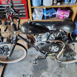 Motorized Bike And Extras 