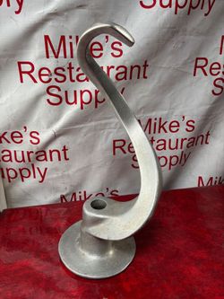 60 Quart Aluminum Spiral Dough Hook Hobart VMLH60ED2 NSF Qt Classic Mixer NSF #4125