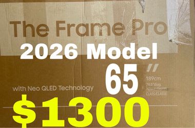 Samsung 65 Frame Pro Tv 2026 model