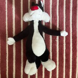 1990s Sylvester the Cat plush 