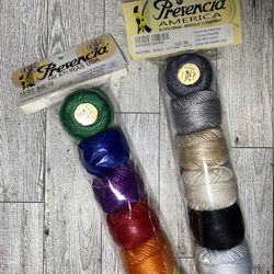 2 Packages Perle Cotton Thread Presencia