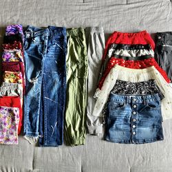 Girls Size 7/8 Bottoms Bundle