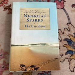 Book - The Last Song - By Nicholas sparks (Hard Cover)