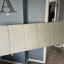 Upholstered King Headboard