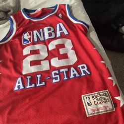 Micheal jordan nostaglic all star jersey