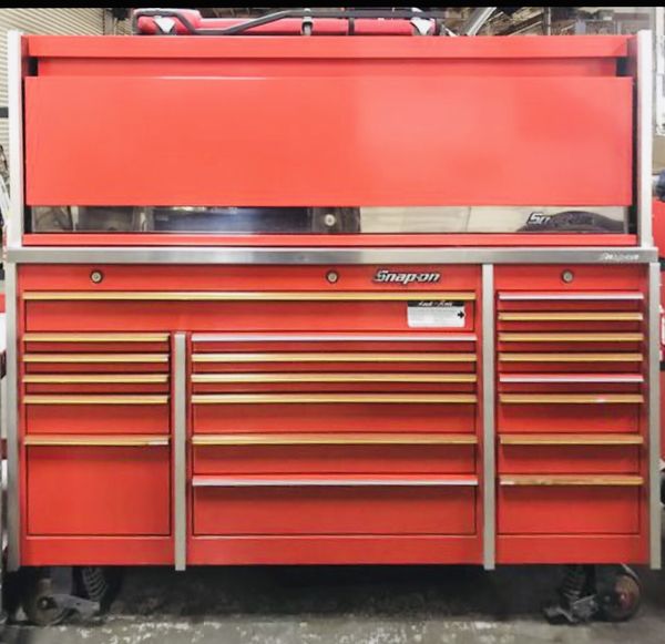 Mac tools hutch for snap on tool box uapole