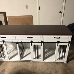 Tv Stand/ Dog kennel 