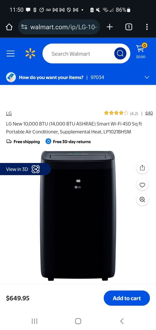 LG AIR CONDITIONER