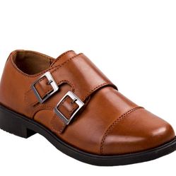 Josmo Boy's Dress Double Monk Strap Shoes