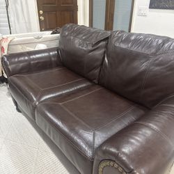 Brown Leather Sofas