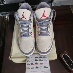 Nike air jordan retro 3 muslin size 10.5 $210 worn once