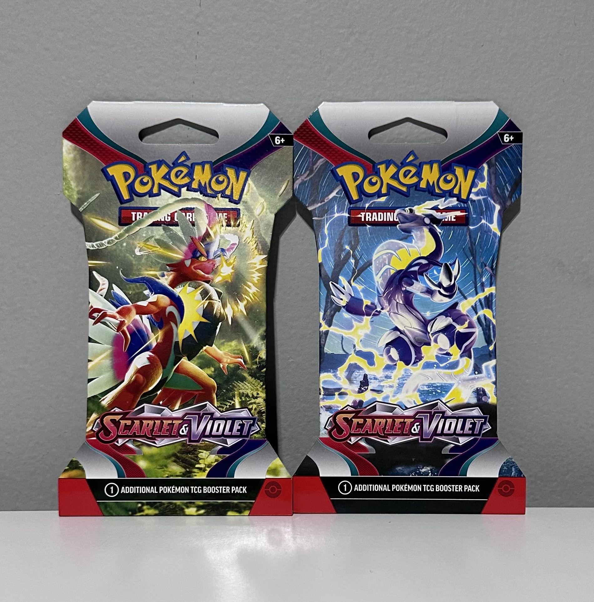 Scarlet Violet Booster Pack (2 Art)