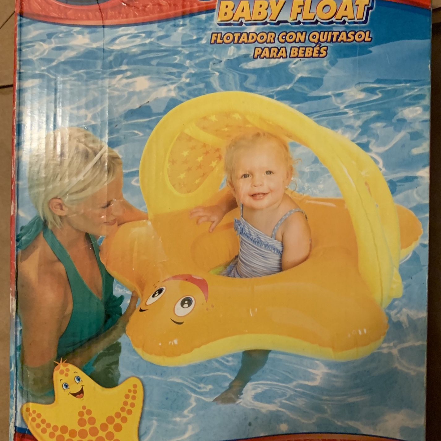 swimways baby spring float sun canopy