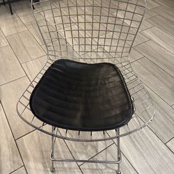 Set of 3 Modern Wire Barstools