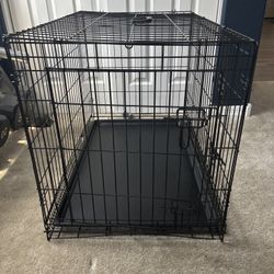 Dog Crate With Tray (22in X 36in)