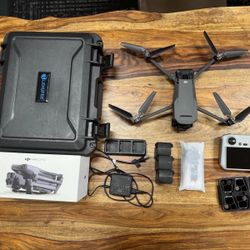 DJI Mavic 3 Pro Fly More Combo Drone (DJI RC + 3 Batteries + ND Filters)