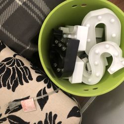 Assortment Of Marquee Letters And Numbers