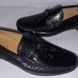 Mezlan Lizard 🦎 Loafers Size 10 Very Nice 