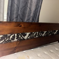 King Size Mattress And Bedframe 