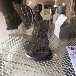 1994 Sliver Plated Angel Holder 