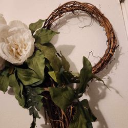 Disney Mickey Head Floral Wreath