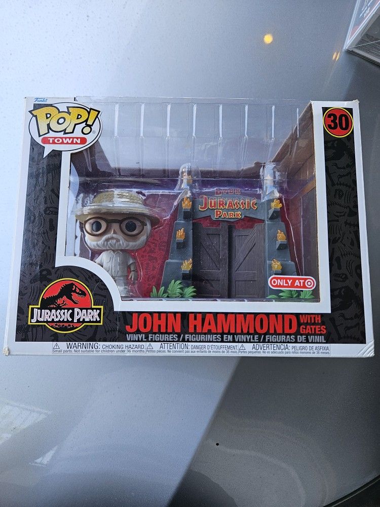 John Hammond With Gates Funko Pop