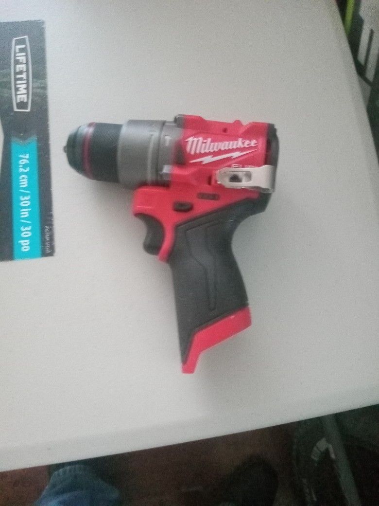 New Milwaukee M12 Fuel Hammer Drill Tool Only