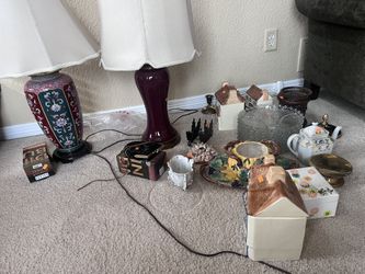 Lamps And Miscellaneous Items