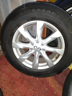 18 Inch Stock Tires Off My 2006 Infiniti Fx35