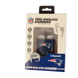 Tru Wireless Earbuds Blutooth New England Patriots